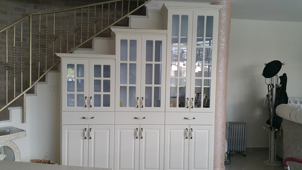 ספריה תואמת למטבח כפרי 7